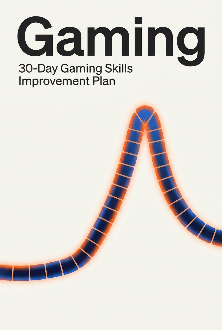 Cover for Gaming: 5 week master plan to master your skills