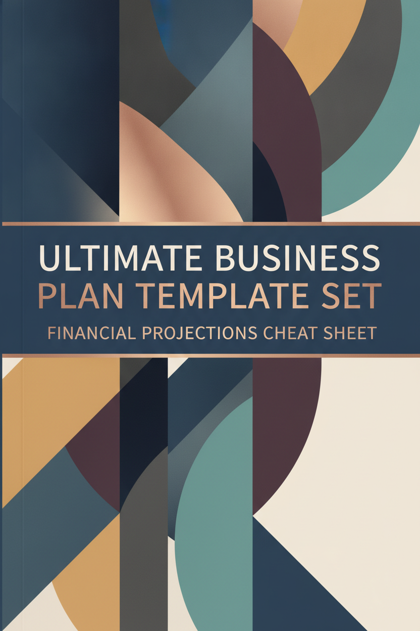 Cover for Ultimate Business Plan Template Set