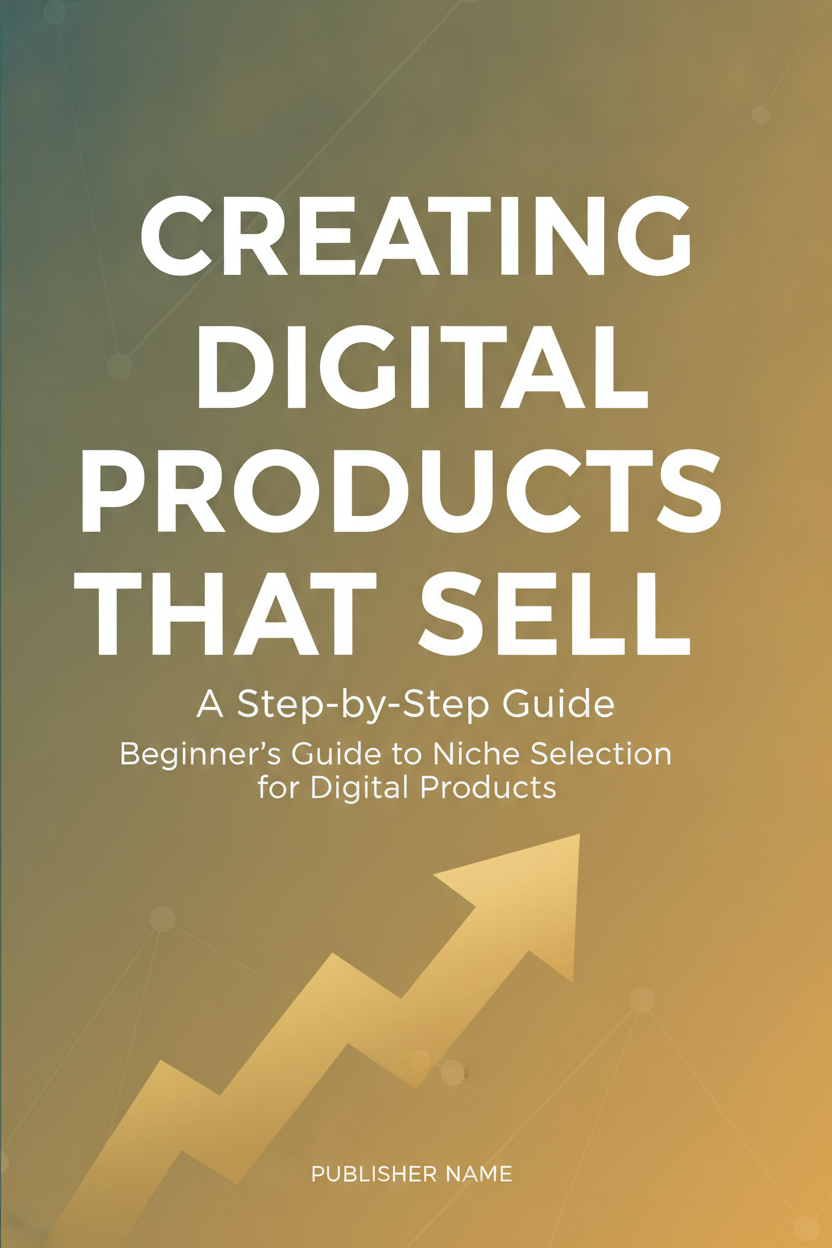 Cover for Creating Digital Products That Sell: A Step-by-Step Guide