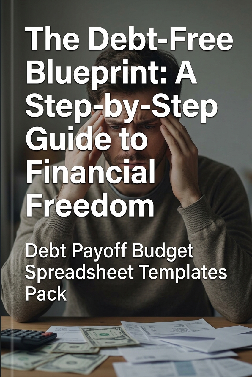Cover for The Debt-Free Blueprint: A Step-by-Step Guide to Financial Freedom