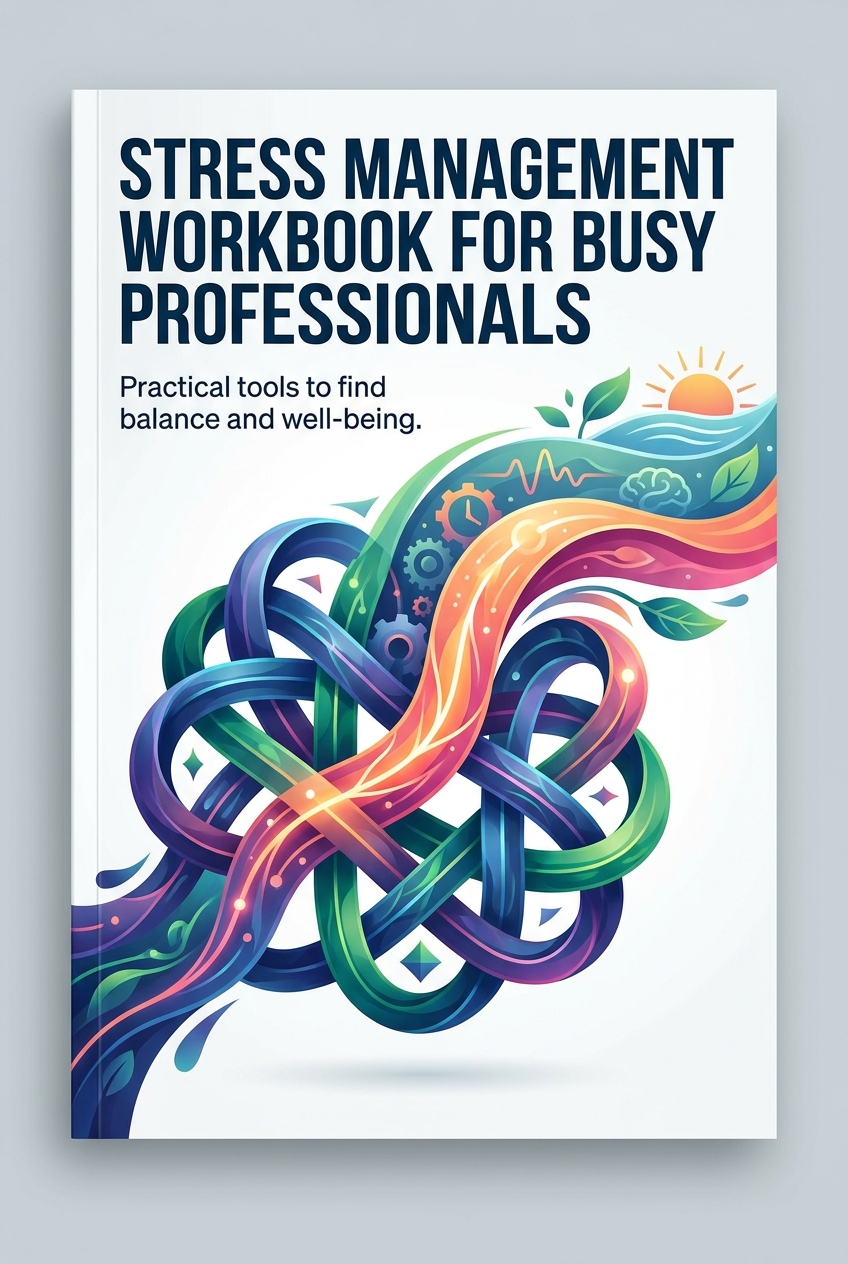 Cover for Stress Management Workbook for Busy Professionals