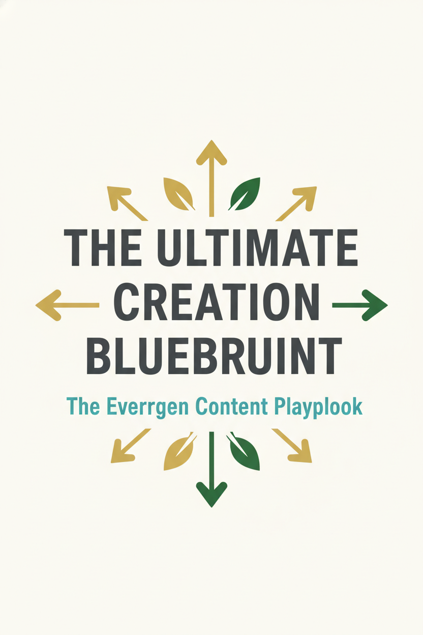 Cover for The Ultimate Content Creation Blueprint