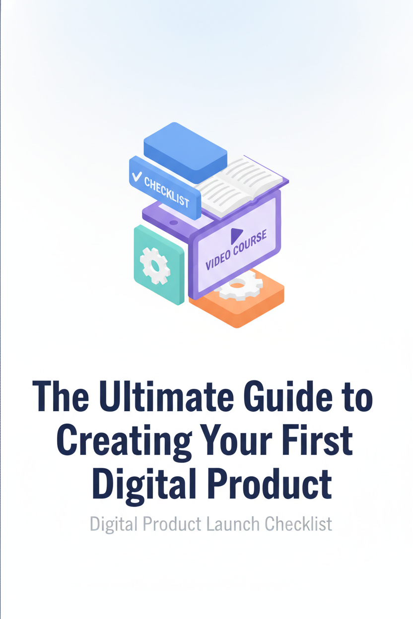 Cover for The Ultimate Guide to Creating Your First Digital Product