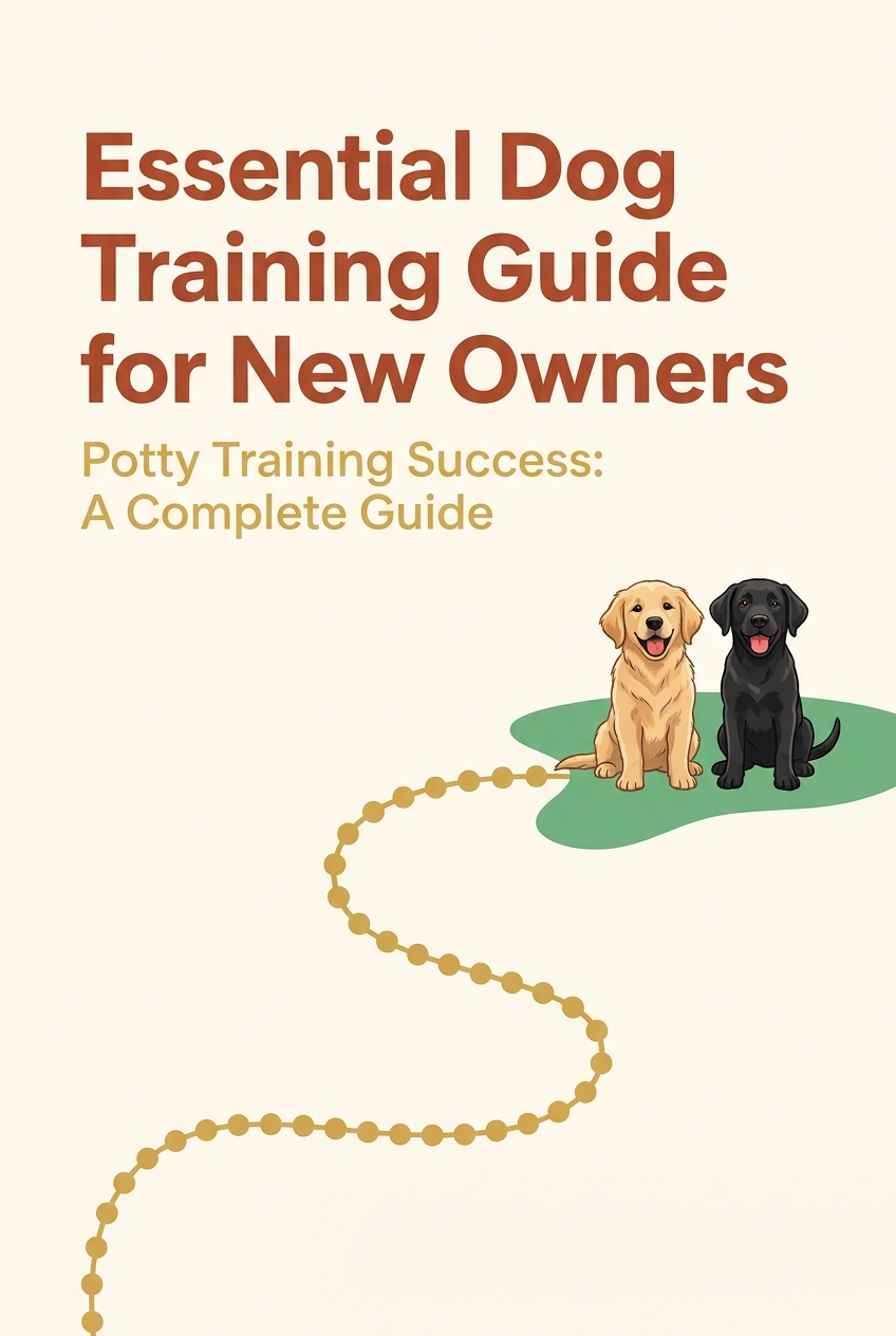 Cover for Essential Dog Training Guide for New Owners