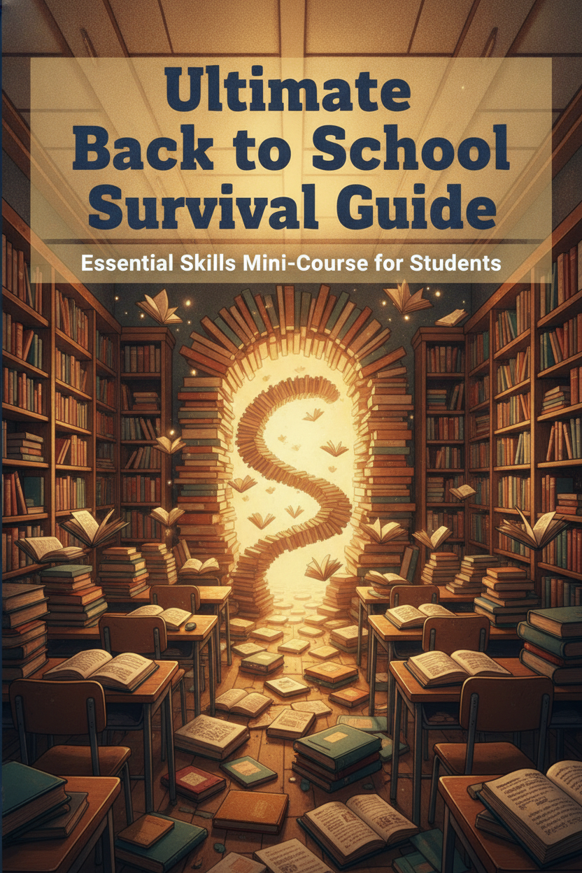 Cover for Ultimate Back to School Survival Guide