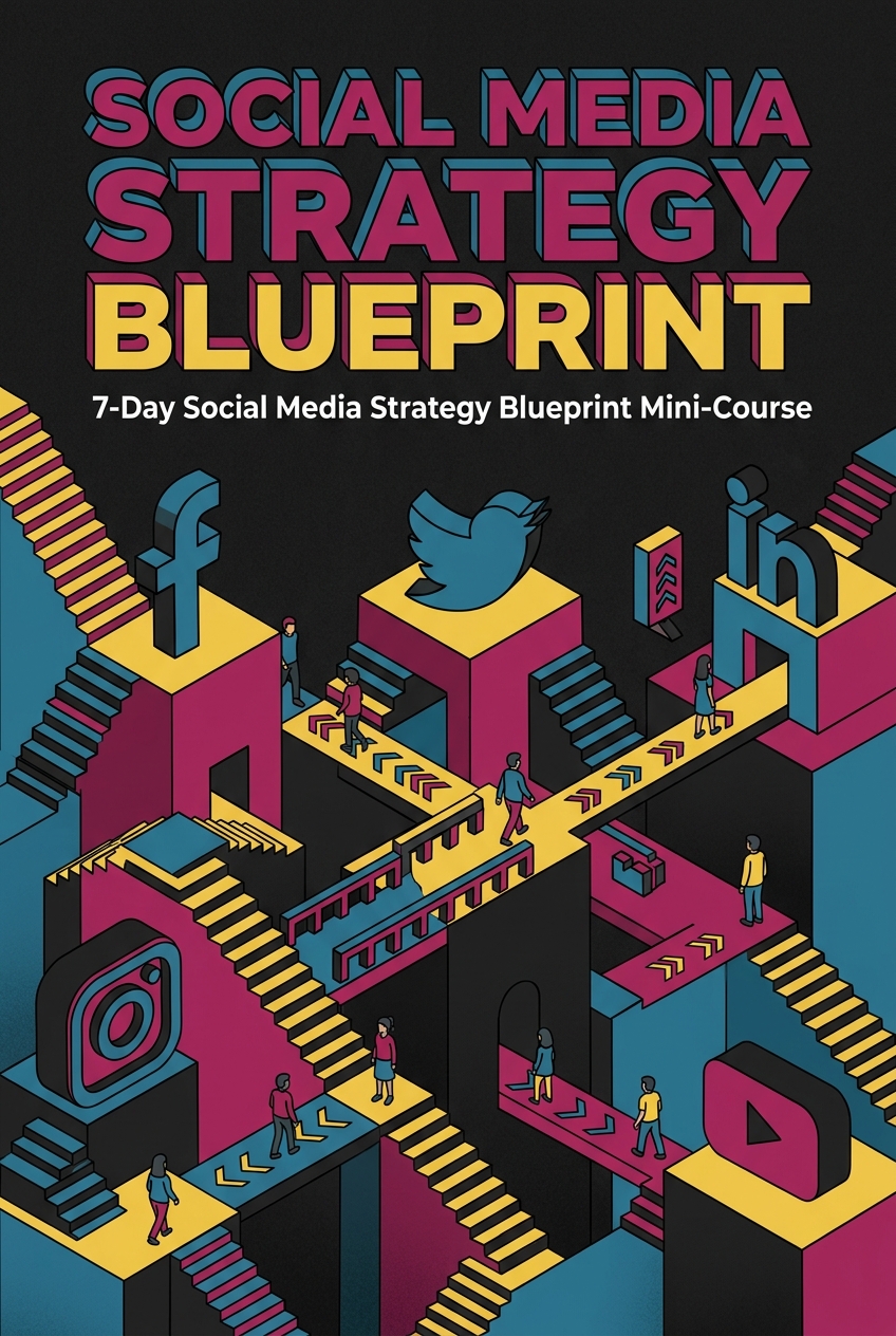 Cover for Social Media Strategy Blueprint